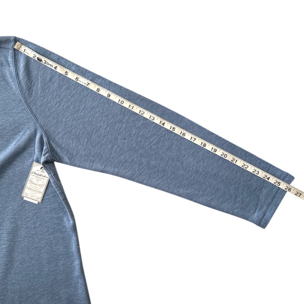 Flag & Anthem Henley Shirt Stretch Comfort Long Sleeve Casual Button XL | $39.50 - Picture 8 of 9